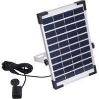 Vtizikl Fontaine de Piscine, 10000 Heures de Vie Fontaine Solaire à énergie Solaire pour Bain d'oiseaux pour Jardins pour Aquarium