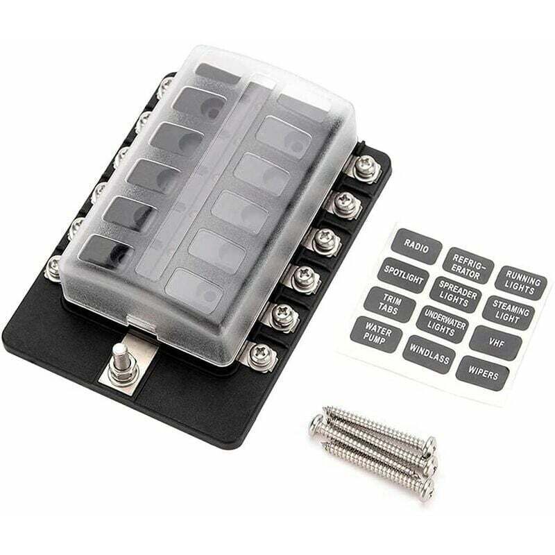5 Pezzi Adattatore Portafusibili A Lama ADD-A-CIRCUIT Micro2 | 12V-24V, 15A | Per Installare Accessori Auto Senza Tagliare Fili - 2