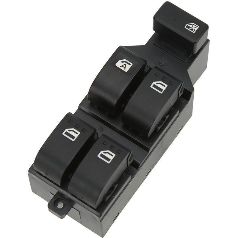 Interruttore Alzacristallo Elettrico Lato Guida (Auto Up/Down) Per Toyota Tundra 2007-2021 - Ricambio 84820-0C030 / 84820-0R040 - Nero Con Luce Bianca