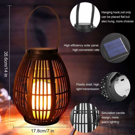 Lampade Solari Di Ricambio 4 Pezzi – Luce LED 4x7cm – IP44 Impermeabile Per Esterno Giardino E Sentieri