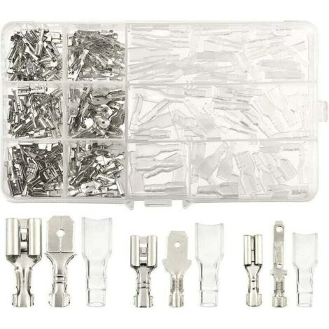 Kit 8 Perno Terminali In Rame Per Cavi 3/8 Pollici: Montaggio Laterale, 4 Corti + 4 Lunghi Per Auto, Camper, Nave - 3