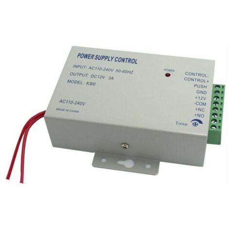 Alimentatore KZQ AC 110-240V a DC12v 3A 36w per controllo accessi porte (1/4)