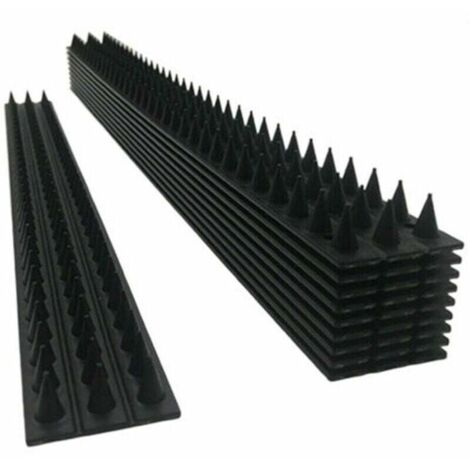 Set di 10 punte repellenti per uccelli per recinzioni murali - Dissuasore con punte per tenere lontani gli uccelli. (1/5)
