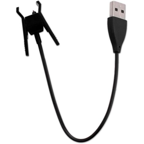 Cavo Di Ricarica USB Per Fitbit Charge 2 – Caricabatterie Portatile Da 1 Metro (Nero) - 4