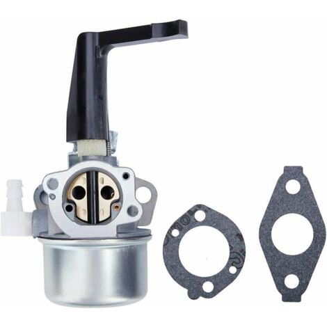 696065 697422 Carburatore con guarnizione di montaggio adatto per Briggs & Stratton 110402 110412 215369 Motore motocoltivatore Carburatore Motocoltivatore Troy Generatore Intek Motore 696065 697422 6