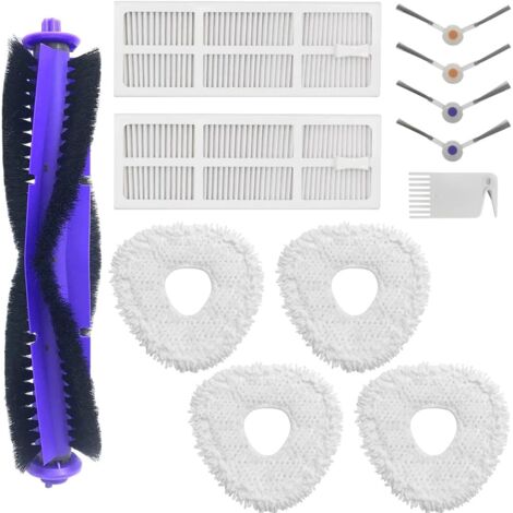 Accessori per robot aspirapolvere Narwal Freo con 1 spazzola principale, 4 panni, 2 filtri, 4 spazzole laterali, 1 spazzola di pulizia (1/5)