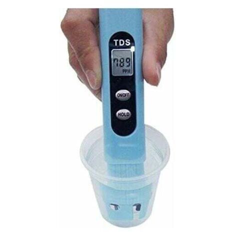 Homcoice Misuratore pH 5 IN 1 Salinità TDS EC Temperatura, Tester pH Acqua IP67 impermeabile 0,01 Tester Qualità Acqua ad alta precisione con funzione ATC