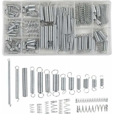 5 Pezzi Molle Di Tensione A Doppio Gancio In Acciaio Inox – 0,5x5x30mm Da Uxcell