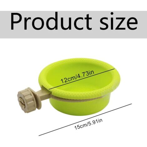Bagno Per Uccelli 2 In 1 Con Ciotola E Mangiatoia - Supporto Da Giardino, Facile Da Installare, Per Uccelli Selvatici - 6
