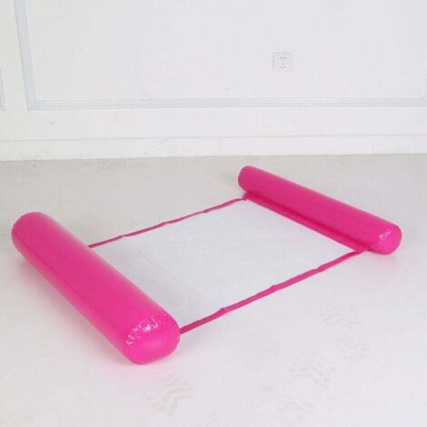2 Amache Gonfiabili Per Piscina Con Portabicchieri - Set Rosa E Blu, Zattere Leggere A Strisce Per Relax In Acqua, Ideali Per Lago E Spiaggia - 4