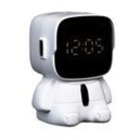 KZQ Cute Shape: la sveglia per bambini a forma di astronauta di YISSVIC è unica e piena di personalità, aggiungendo infinita vitalità e divertimento alla camera da letto. Come regalo, sarà (1/4)