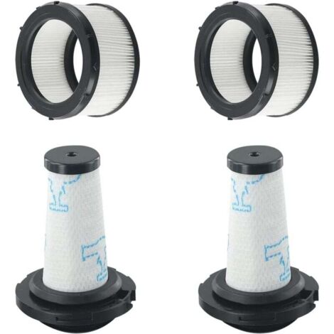 Filtro KZQ per Rowenta X-FORCE FLEX 9.60 e X-NANO ESSENTIAL RH20xx, 2 prefiltri + 2 filtri motore per Rowenta X-FORCE FLEX 9.60, filtro di ricambio per ZR00907/908 RH98XX/99XX (1/4)