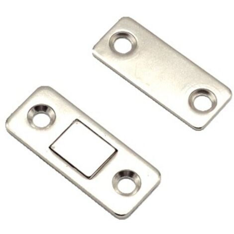 Fermaporta magnetico ultrasottile KZQ, per vetrine, armadietti, porte scorrevoli, fermaporta magnetico senza fessure, serratura magnetica invisibile