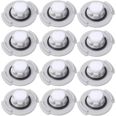 KZQ Confezione da 12 filtri per serbatoio dell'acqua compatibili con Xiaomi Ro-borock S50, S55, S6, S5Max, T60 e T6 - Repuestos (1/4)