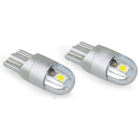 KZQ T10 LED luci di posizione luci notturne 12V 6000K bianco LED indicatori di direzione per lampadine a incandescenza auto moto (1/4)