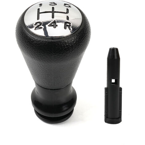 Pomello Del Cambio Manuale 5 Marce Per Fiat Punto 188 (1999-2012), Leva Cambio In ABS Nero, Ricambio Originale, Facile Installazione - 2