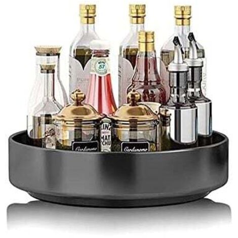 Portaspezie Girevole Per La Cucina, Portaspezie In Acciaio Inox Piccolo Argento 92095846