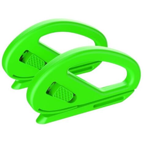 KZQ Tagliatore di carta scorrevole per avvolgere regali, verde, gioco da 2, per Natale, compleanni e altre occasioni.