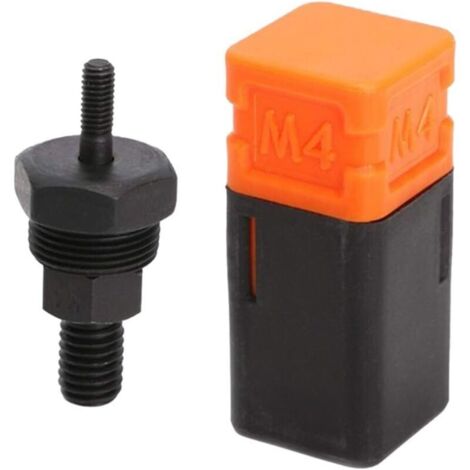 KZQ Accessori per remachadora, mandrino rosso, adattatore per impugnatura per uccidere remache, albero motore, remachadora, remachado cabezales de repuesto (1/3)