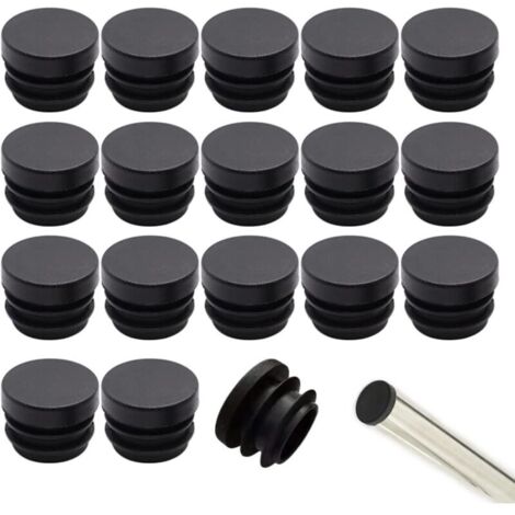 Tappo per sedia, 16 mm, 32 pezzi, tappo per sedia, tappo rotondo in plastica, tappi, tappi per tubi di sedia, tappo per piede di sedia, protezione per gambe di sedia
