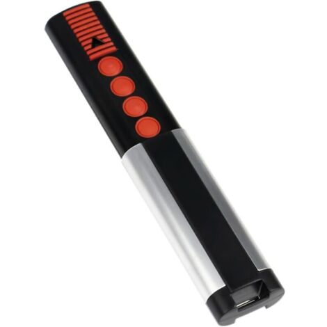 Telecomando per porta da garage KZQ 868 MHz per 4020 TX03-868-4, 4026 TX03-868-2, 4020V000, 4026V000, telecomando a 4 canali, trasmettitore portatile per porta da garage, 9 x 2,2 (1/4)
