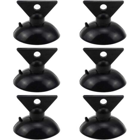 Strumento di rimozione lampadine KZQ (confezione da 6) per lampadine LED, alogene, GU10 e MR16 con ventosa, nero (1/4)