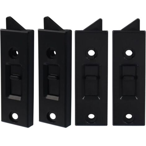 Sostituzione della serratura KZQ in 4 pezzi per serrature a ribalta e scorrevoli per interni, finestre, porte del bagno, garage, ecc. (1/4)