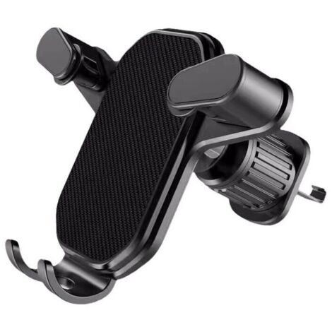 Supporto per telefono da auto KZQ, super stabile, gancio per bocchetta dell'aria aggiornato, supporto per telefono da auto a mani libere, universale, adatto a tutti gli smartphone (1/4)