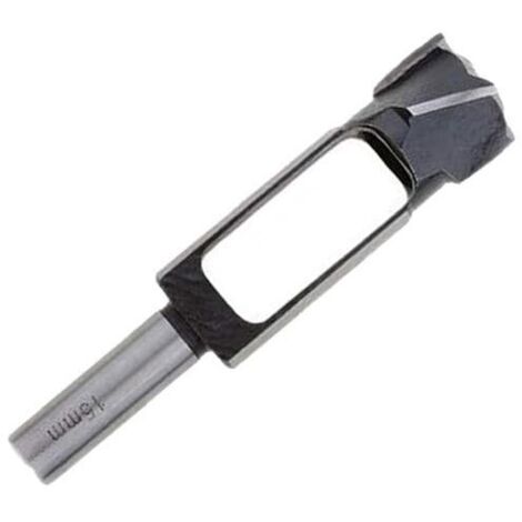 KZQ - Fresa per tenoni, punta per scanalature profonde, utensile per lavorazione del legno, diametro: 12 mm