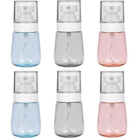 KZQ Confezione da 6 flaconi spray riutilizzabili da 30 ml, flaconi spray da viaggio per lozioni, profumi, cosmetici, oli, capelli e piante. (1/4)