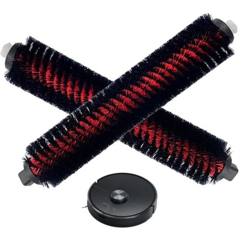 Spazzola principale KZQ, 2 spazzole di pulizia originali, spazzola di manutenzione con accessori rimovibili, pezzi di ricambio per stazione di pulizia per Roborock S7MaxV Ultra/G10S PRO. (1/4)