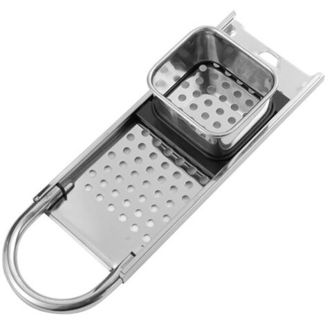 KZQ Rallador, rebanador con deslizador para masa, acero inoxidable, colador apto para lavavajillas, para espaguetis, albóndigas, pasta (1/4)