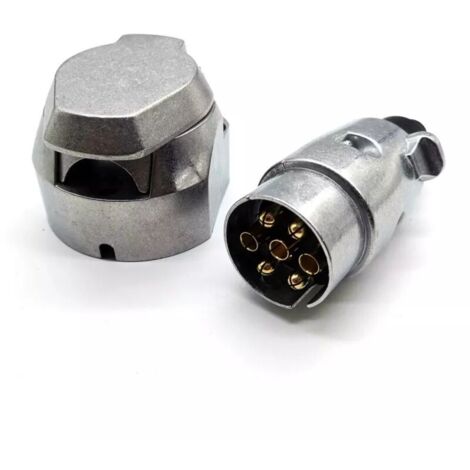 Adattatore Elettrico Camion Rimorchio Adattatore Spina Traino 13 Pin A 7 Pin Per Camion E Rimorchi - Convertitore Presa Elettrica Socket 370