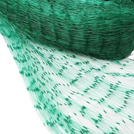 Rete da giardino verde KZQ, rete di protezione dagli uccelli per proteggere alberi da frutto, verdure, raccolti, piselli e fagioli, 4 x 20 m (1/4)