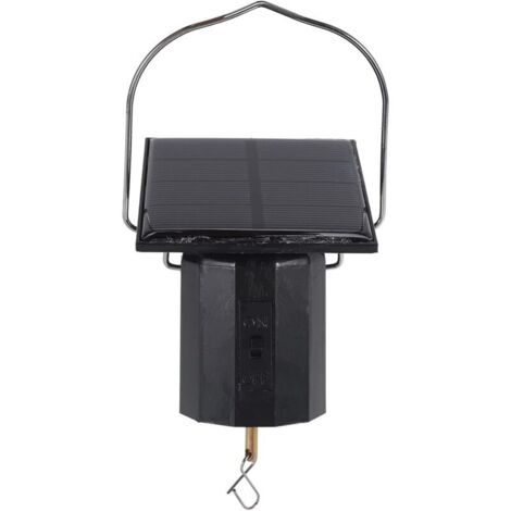 Motore per girandola eolica KZQ, motore solare per display sospeso, motore per girandola eolica rotante alimentato a energia solare per carillon eolici