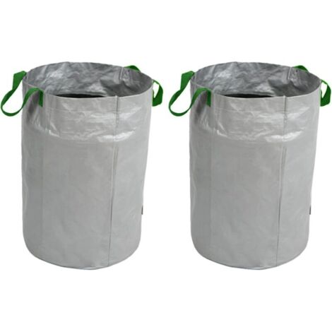 Sacco Da Giardinaggio Da 120 Litri, 76 X 48 Cm, Con Manici - Sacco Per Rifiuti Da Giardino Impermeabile Sacco Per Rifiuti Da Giardino Pieghevole Resistente Per Rifiuti Vegetali 90134946
