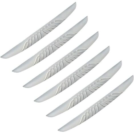 KZQ 6 pezzi Strisce anticollisione per auto, protezioni per bordi portiera, strisce di protezione per bordi, protezioni in gomma per bordi portiera, per prevenire le collisioni con le portiere delle a (1/4)