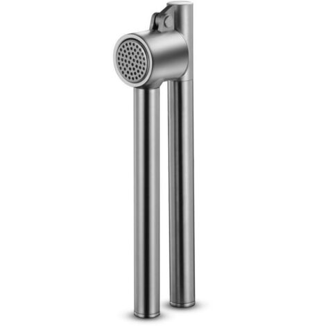 Spremiaglio KZQ, spremiaglio, grattugia per aglio, tritatutto per verdure, acciaio inossidabile, tritacarne, tritatutto per verdure, purea d'aglio, accessori da cucina, strumento allungabile per schia (1/4)