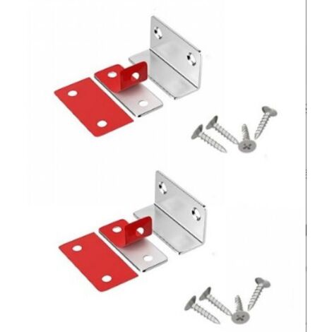 KZQ Confezione Da 6 Chiusure Magnetiche A Sfioramento Da 45 Mm Chiusure Per Porte Nere Chiusure Magnetiche In Metallo Per Mobili Credenze E Cassetti 88586007
