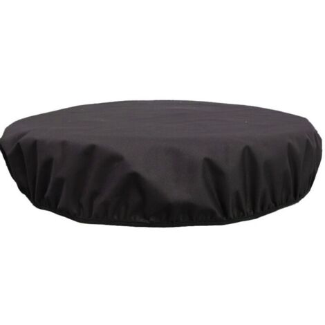 Copertura per braciere rotonda KZQ, copertura per braciere da esterno - Copertura completa per caminetti da esterno, protezione Oxford 600D per bracieri da esterno integrati (1/4)