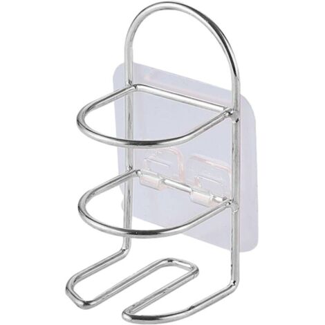 Porta spazzolino elettrico KZQ, mensola in acciaio inox per montaggio a parete nel bagno, porta spazzolino elettrico antiscivolo e robusto. (1/4)