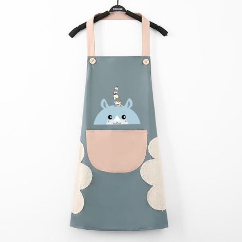 Grembiule Da Cucina Ironico Con Frase YouTube - Impermeabile, Regolabile, Con Tasche, Per Uomo E Donna, Nero - 4