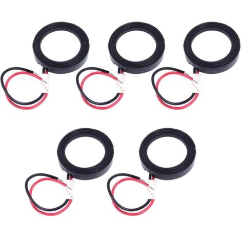 Accessori per nebulizzatore a ultrasuoni KZQ da 5 pezzi, accessori per umidificatore a ultrasuoni da 25 mm e 1,70 MHz, con cavo per nebulizzatore e guarnizione in ceramica (1/4)
