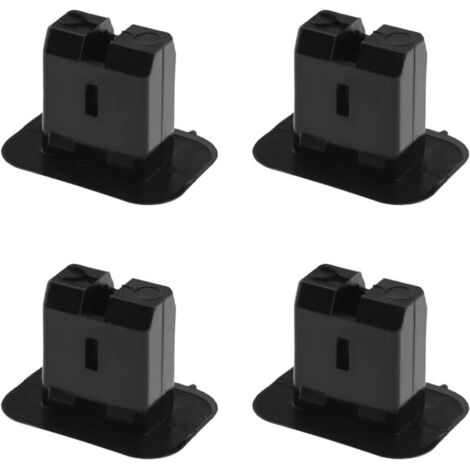 KZQ 4 pezzi di clip di fissaggio in plastica per schienale sedile posteriore compatibili con gli accessori per auto VW A4 B6 B7 A6 C5 C6.