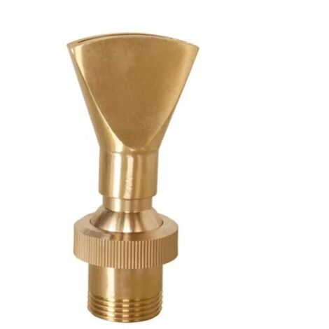 Ugello Per Fontana In Acciaio Inox 304, Getto Regolabile 3-8 Mt, Filetto G1 Per Laghetto E Giardino - 2
