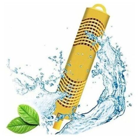 KZQ Filtro Mineral Bar per Hidroterapia - Filtro Universale para Centros de Hidroterapia, Piscinas y Estanques (Amarillo) (1/3)
