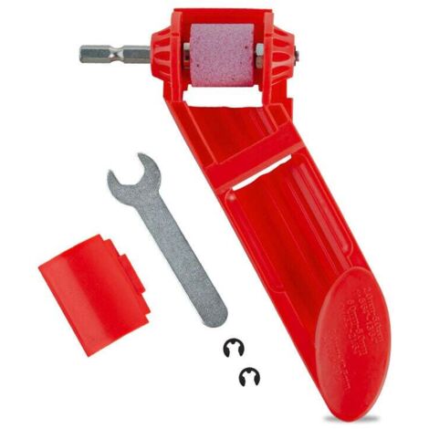 Smerigliatrice KZQ, affilatrice per punte da trapano, smerigliatrice a spirale portatile con gambo dritto (1/3)