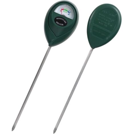 Misuratore di umidità del terreno KZQ, monitor dell'acqua per piante, sensore igrometro per giardinaggio, agricoltura e piante da interno ed esterno. Non richiede batterie.