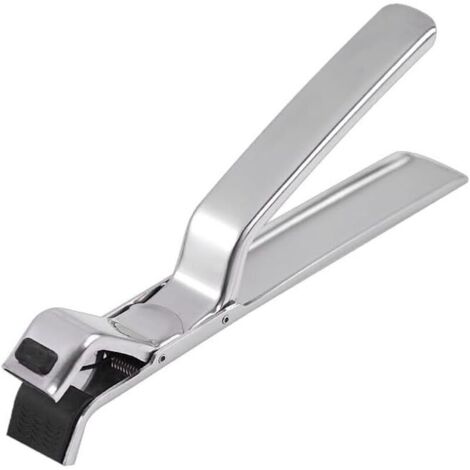 Pinze da cucina antiscottatura KZQ, pinze per contenitori caldi, clip per piatti antiscottatura in acciaio inossidabile, morsetto per utensili da cucina (1/4)