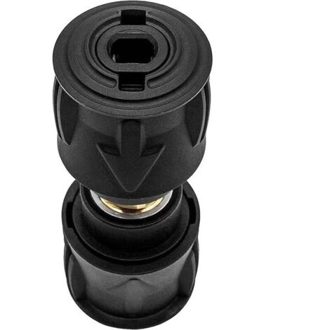 Attacco rapido ad alta pressione KZQ per pistola e idropulitrice, adattatore per collegamento tubo flessibile compatibile solo con tubo flessibile Kärcher, presa M22 (1/4)